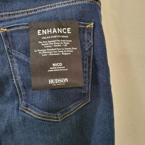 NWT HUDSON NICO STRAIGHT JEANS